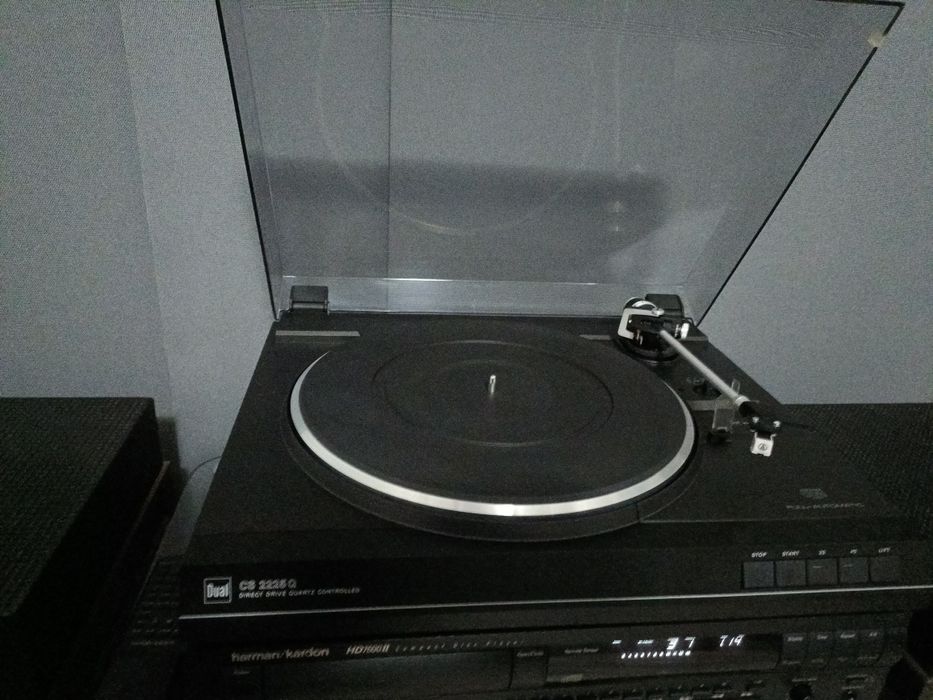 Dual CS 2225Q, pick up, pickup direct drive, turnable, vinyl