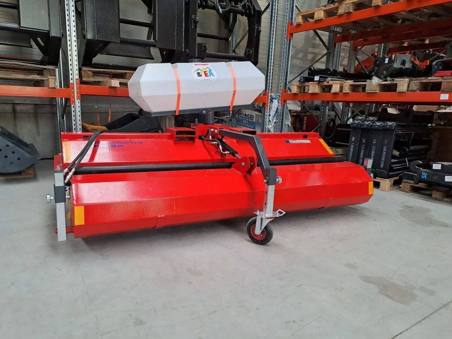 Perie asfalt cu colector si sistem stropire 200 cm