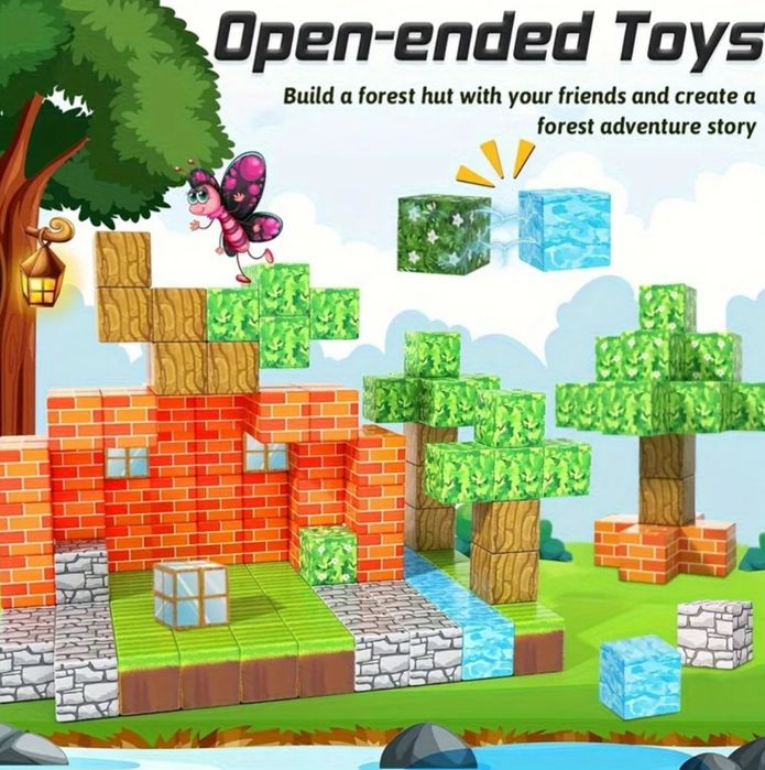 Магнитни блокчета – креативна и забавна игра