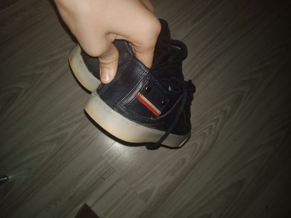 U.S. Polo Assn кеды, кожанные