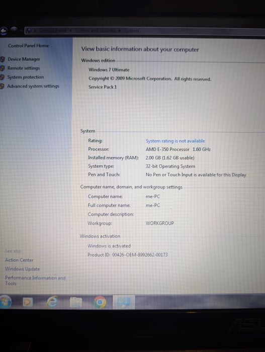 Vând laptop Asus