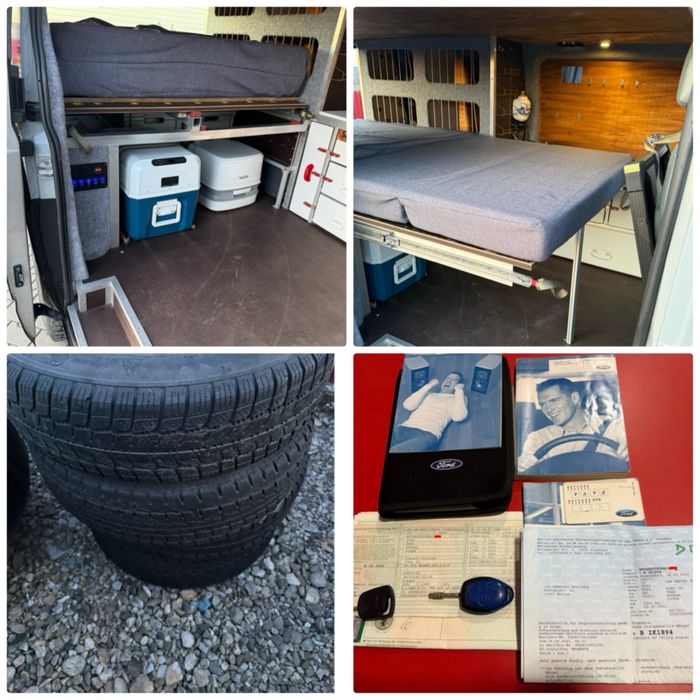 FORD TRANSIT 4X4 CAMPER OMOLOGAT EURO5 clima pilot fara rugina km real