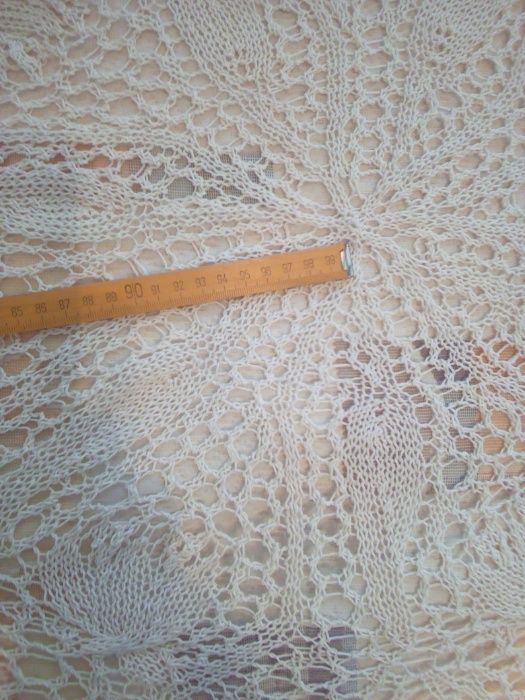 Покривка плетена, ръчна изработка, чисто нова