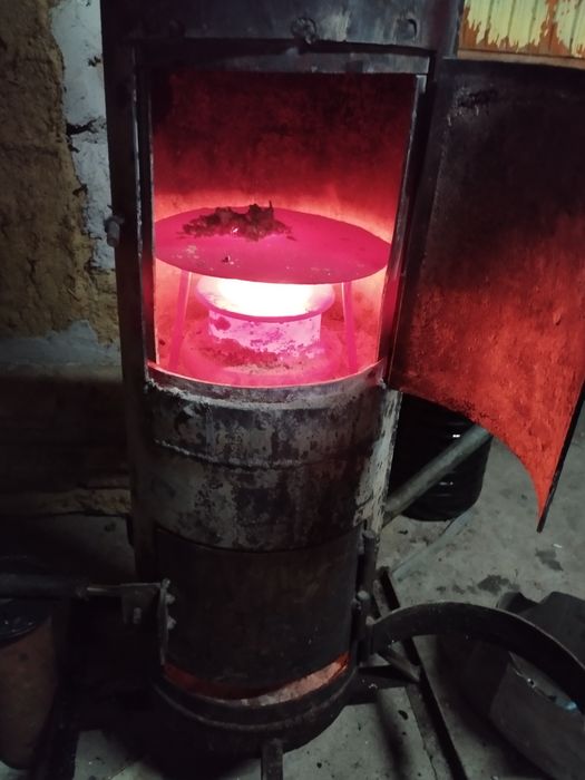 Печки на преработено масло