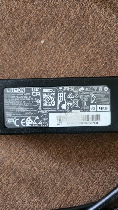 Оригинал Зарядка от ноутбука Асер