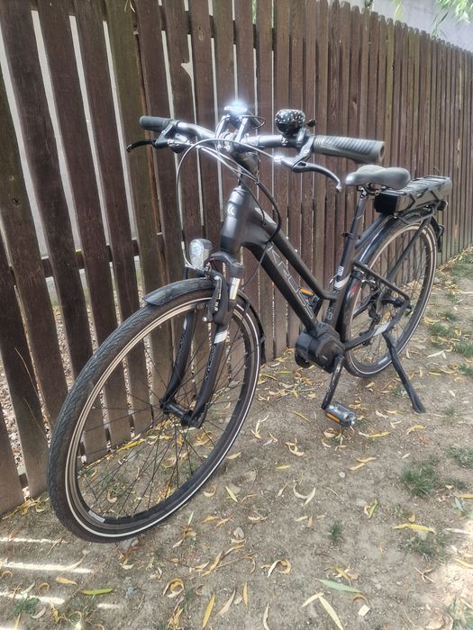 Vând bicicleta electrica kross shimano trans hibrid 2.0  sau schimb