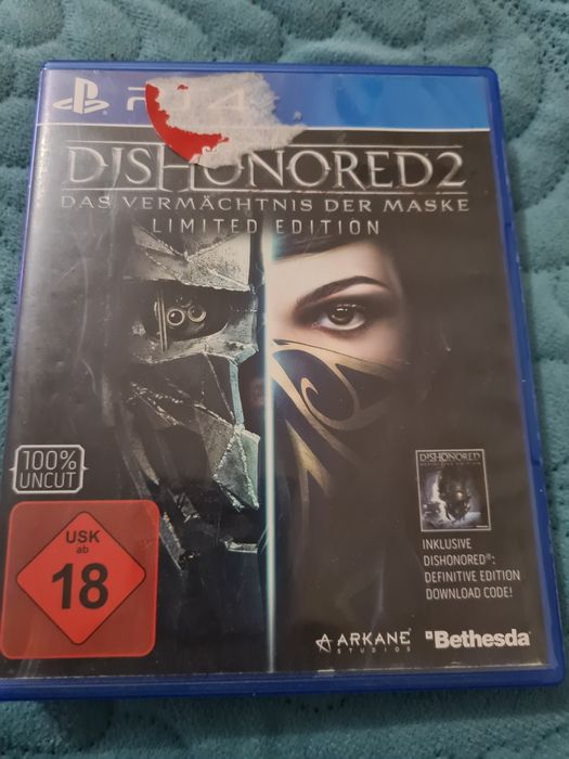 Vând Dishonored 2 ps4