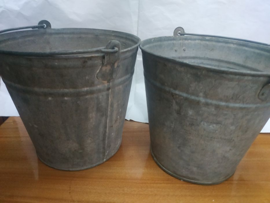 Ведро СССР. 12 литров. Металл толстый.