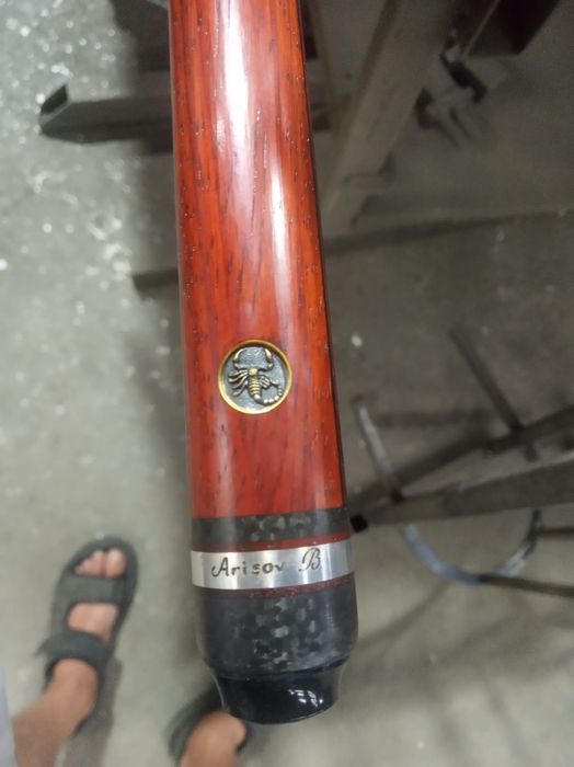 Бильярдный кии Мастер Борис Арисов,