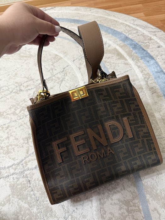 Fendi сумка, натуральная кожа