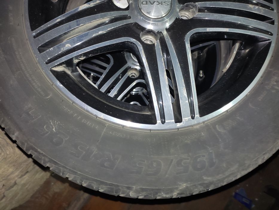 Диски Скад с резиной