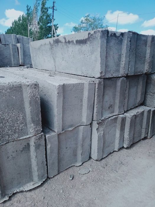 Блоки фундаментные 12000тг