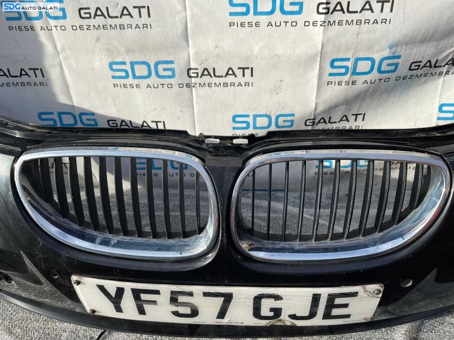 Set Grile Nari Stanga Dreapta de pe Bara Spoiler Fata BMW Seria 5 E60 E61 LCI 2003 - 2010