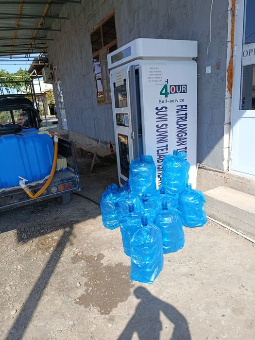 suv filtir aparati 9 bosqichli 2 manitorli, 4 oy ishlatildi xechkayer