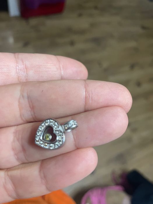 Pandantiv din aur 18k cu diamante naturale