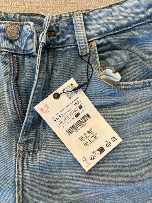 ПРОМО: ZARA wide leg дънки 12г.