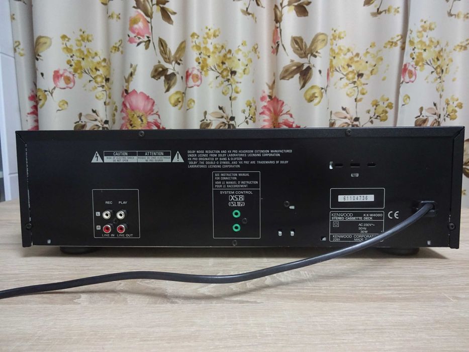 Casetofon deck Kenwood KX-W4080 dublu autorevers
