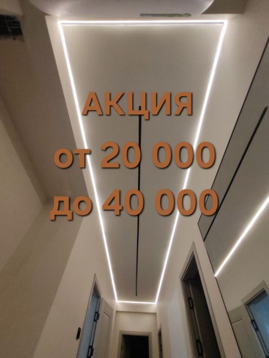 Натяжные потолки