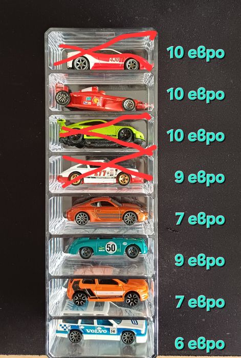 Hot Wheels колички