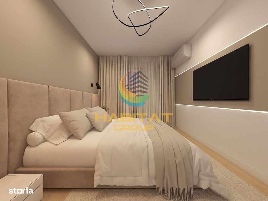 Apartament cu 3 camere langa statia de metrou, Strada Biruintei, imobi