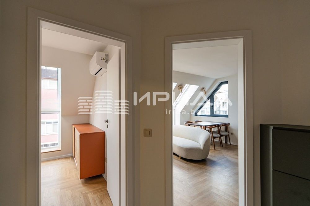 Нов обзаведен двустаен апартамент в центъра