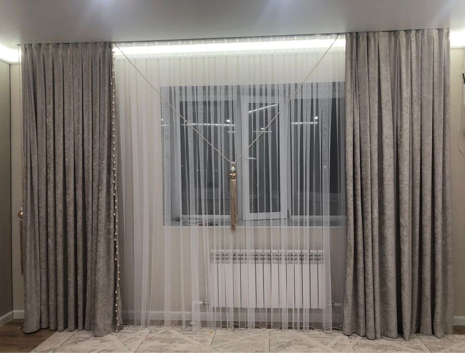 Новый штор тюл сатылады