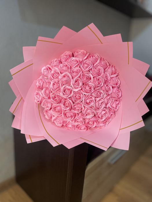 Buchet de flori sapun