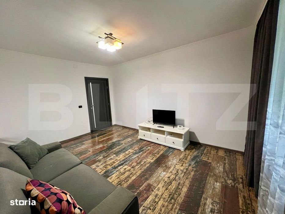 Apartament cu 2 camere, parter, centrala si AC, zona centrala