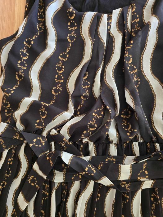 Дълга рокля с коланче