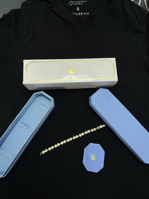 Bratara Swarosvki Angelic Gold