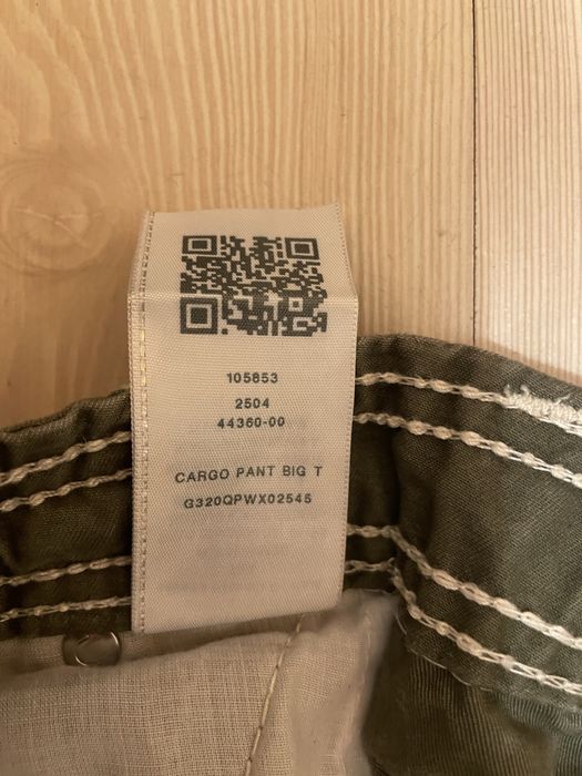 True Religion Cargo Pants RARE