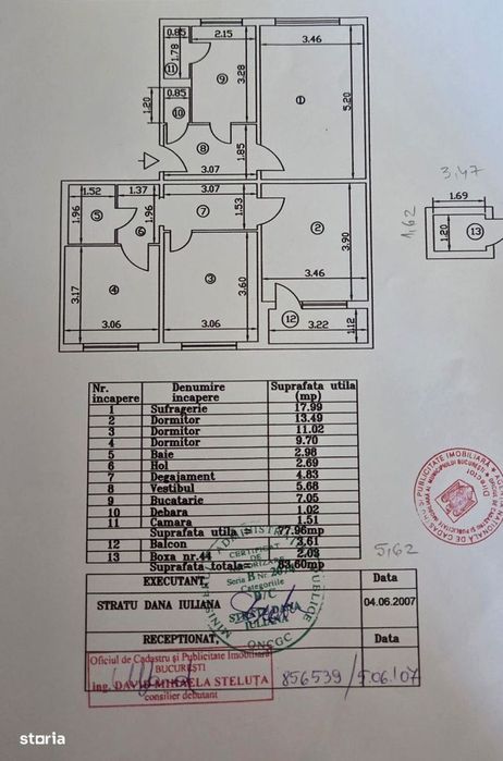 4 Camere // Metrou // Centrală Proprie — fotografia 3