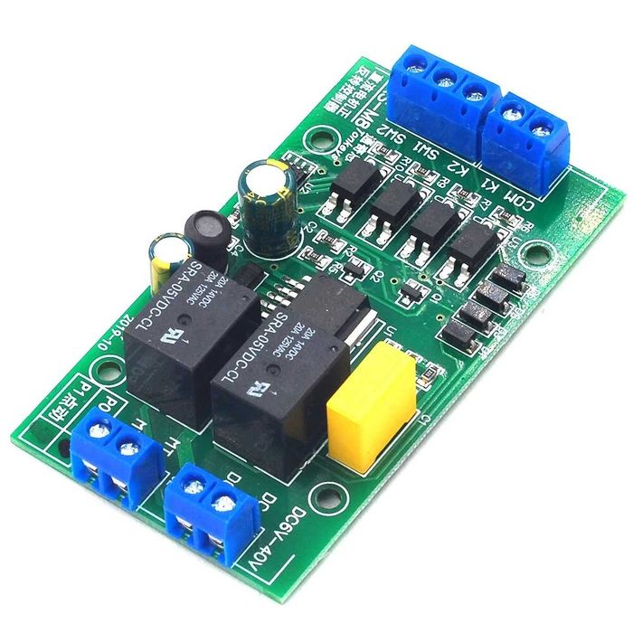 Controller motor DC 12V/24V cu revers  schimbare sens motor DC automat