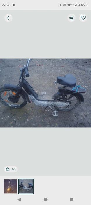 Scuter Piaggio cu defecte