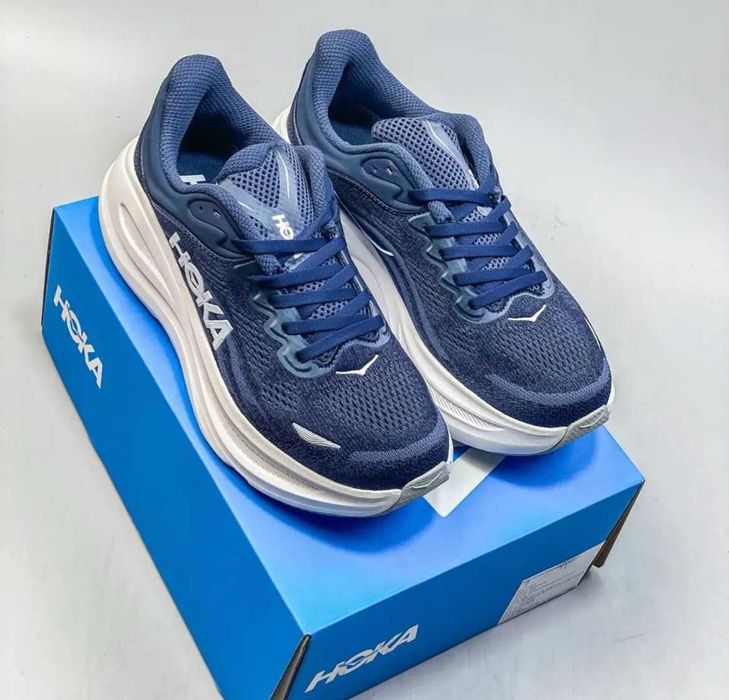 Нови мъжки маратонки HOKA Bondi 9 Varsity Navy/White