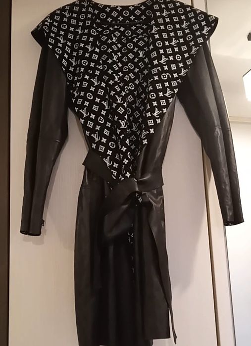 Trenchi  piele naturala