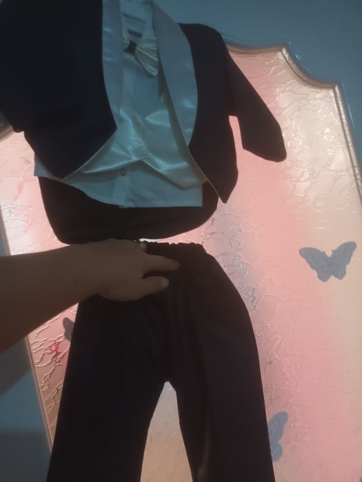 Costumas baietel,bleumarin.