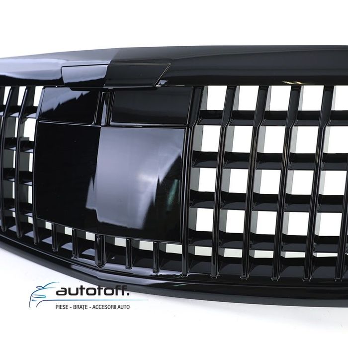 Grila Mercedes W222 compatibila cu S-Class (13-20) Negru lucios MBH
