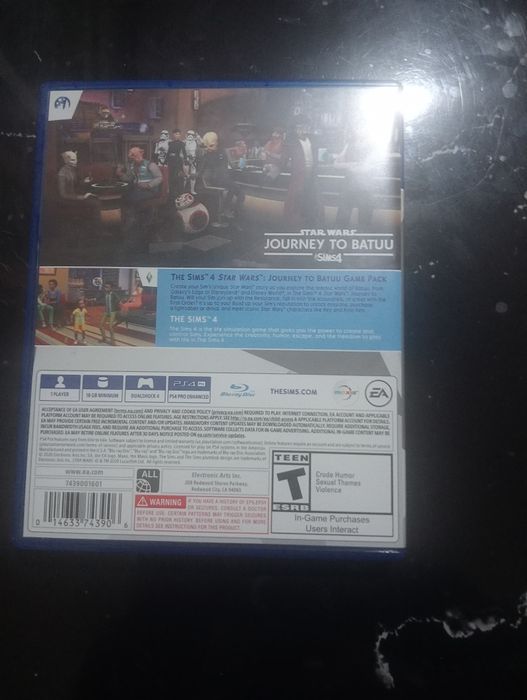 Игровой диск на пс4