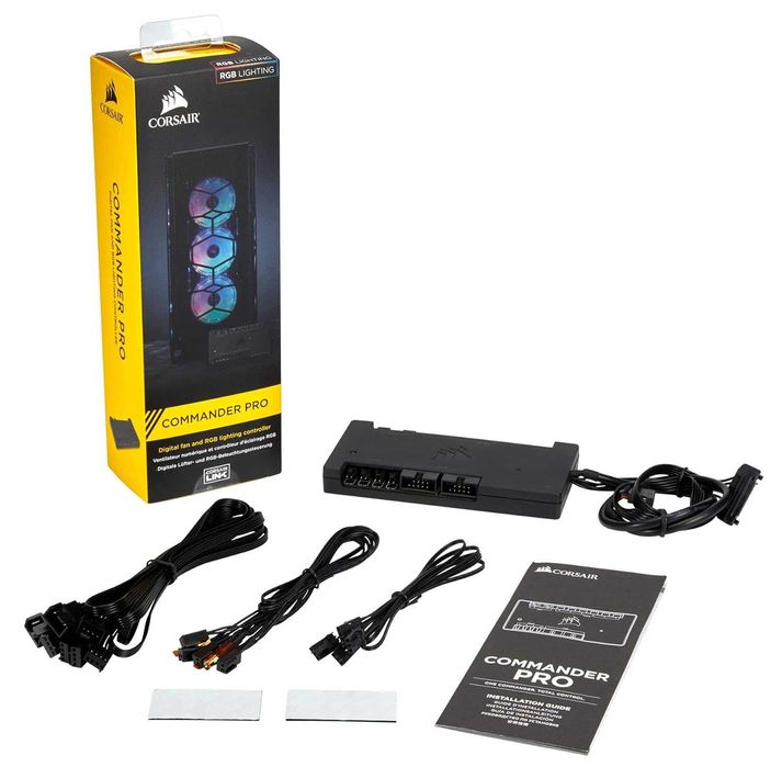 Corsair Commander Pro nou – controller ventilatoare & RGB, USB intern