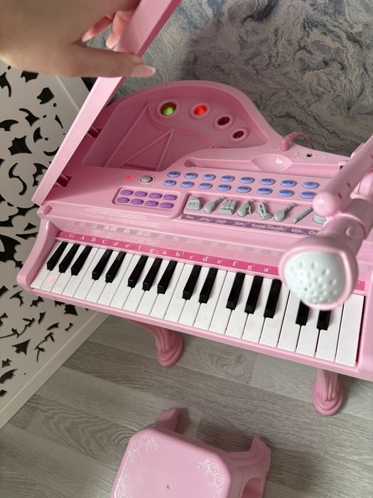 Пианино детское с микрофоном