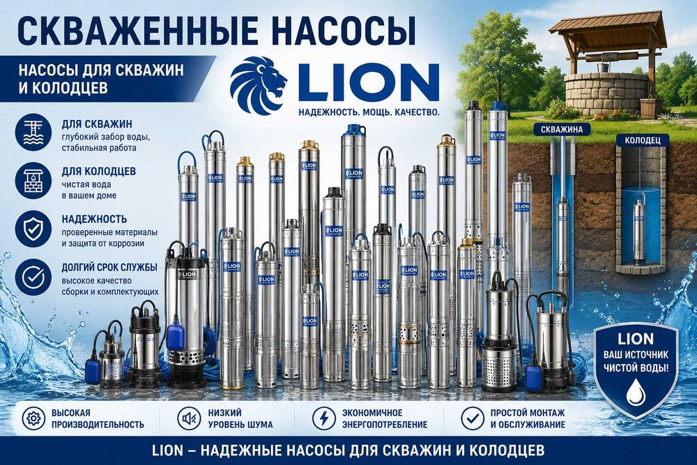 Насос для скважин и колодцев