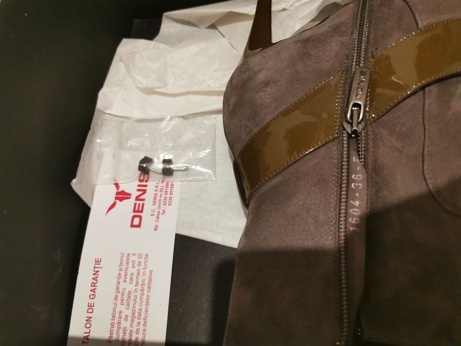 Cizme elegante, piele, Anna Cori/Denis