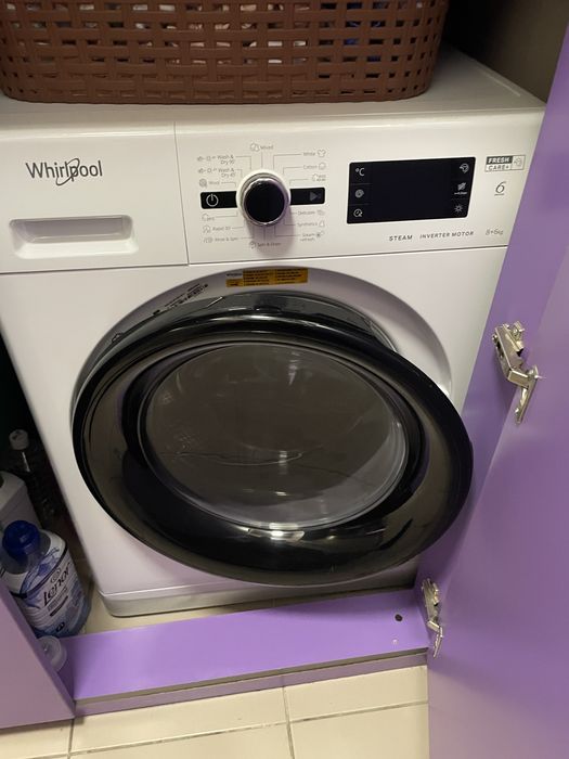 Whirpool пералня + сушилня