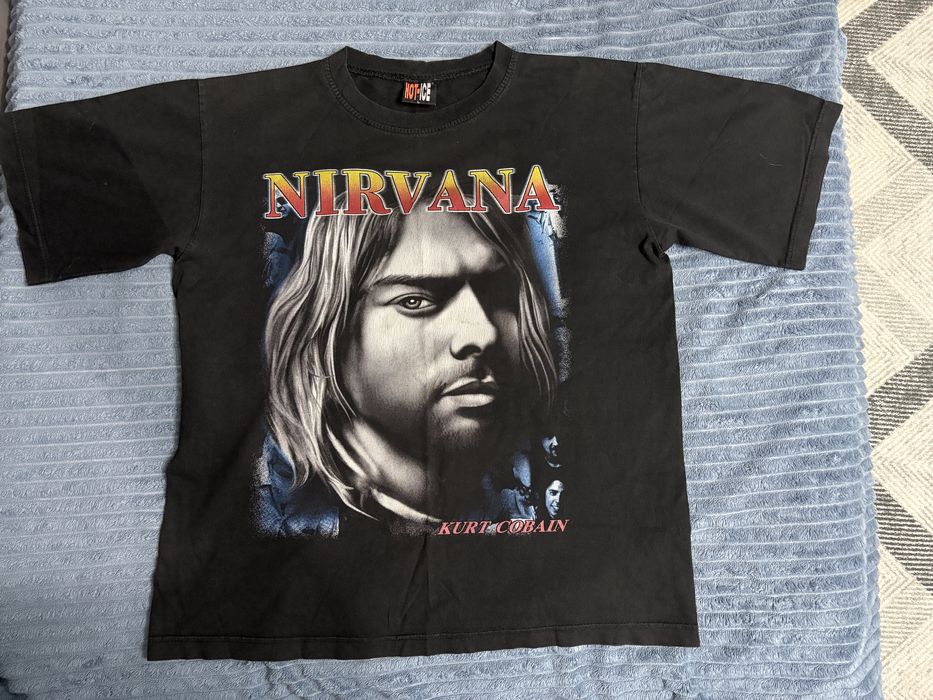 винтажная футолбка nirvana