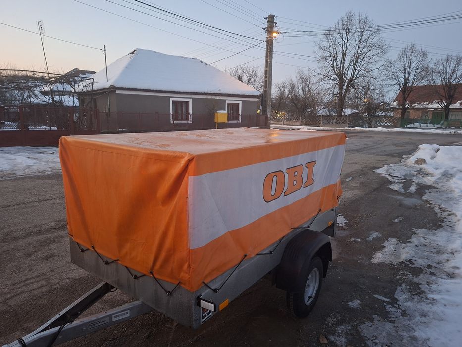 Remorca  Marca Stema 750 k.g  Ca Noua  Adusa Recent Germania