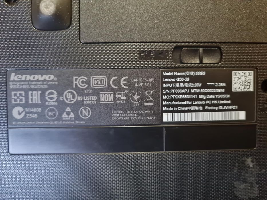 Лаптоп Lenovo G50-30