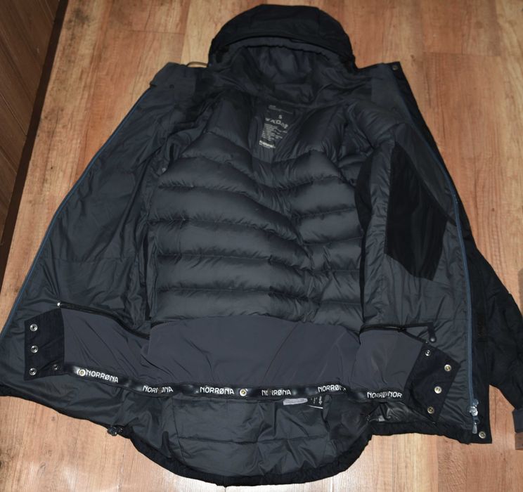 Norrona Narvik 750 Down оригинална мъжка пухена парка, S размер