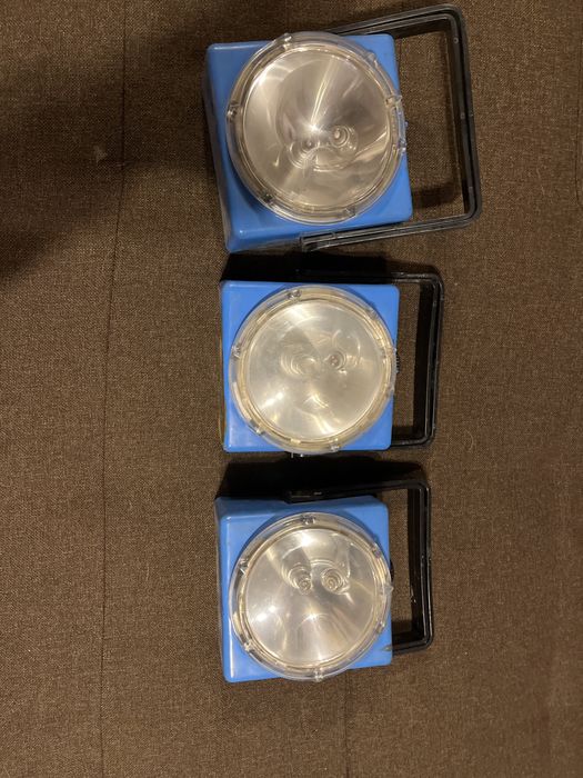 3 броя стари Немски прожектори