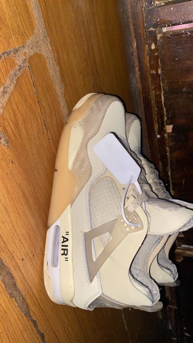 Vand jordan 4 off withe orignali